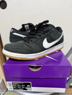 nike sb dunk low pro 黒白 26.5のサムネイル