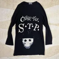 yohji yamamoto POUR HOMME 長袖Tシャツ カットソー 黒