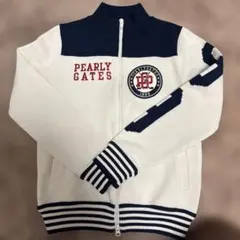 PEARLY GATES レディース フルジップ ニット セーター