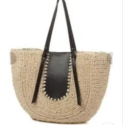 新品　niko and…(ニコアンド) オリジナルラウンドコンビトートバッグ