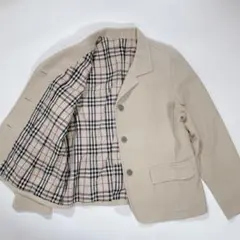 大きいサイズ✨　バーバリーロンドン　ジャケット　ノバチェック　48 ベージュ
