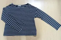 earth music&ecology ストライプ長袖トップス