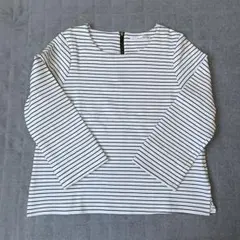 ABAHOUSE ボーダー トップスのサムネイル