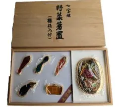 ■七宝焼き　野菜箸置（楊枝入付）■未使用 □七宝焼き 野菜箸置（楊枝入付）□未使用 - メルカリ