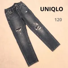 UNIQLO ユニクロ ダメージジーンズ 120