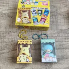 サンリオチョコボックス ポムポムプリン　リトルツインスターズ　キキ
