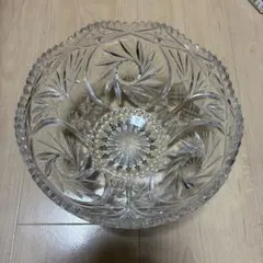 HOUSE & BEST ポーランド製 クリスタルガラス 花瓶 フラワーベース