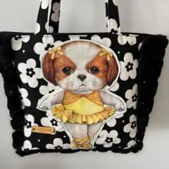 コヤンイサムチョン　アンコちゃん　バレリーナ　トートバッグ　ハンドメイド