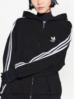 balenciaga adidas zip up hoodie