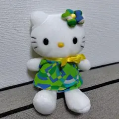 ハローキティ ぬいぐるみ カラフルドレス