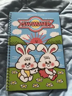 SWIMMER スイマー リングノート うさぎ柄のサムネイル