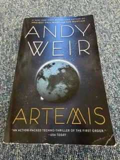 Artemis by Andy Weir 英語版 ペーパーバック