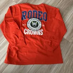 RODEO CROWNS 長袖カットソー オレンジ