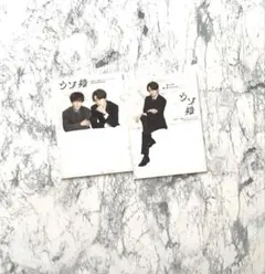 【菊池風磨　渡辺翔太　『ウソ婚 』スタンドメモセット各10枚】