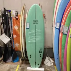 最新型格安O&E BUGソフトボード6’0スペアミント44Lフィン付きのサムネイル