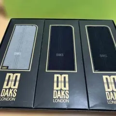 新品未使用｜DAKS (ダックス) 紳士靴下 3足セットのサムネイル