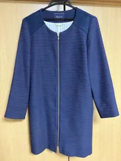 Loungedress 春用コート　ネイビーのサムネイル