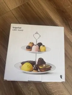 ケーキスタンド 二段式 新品未使用