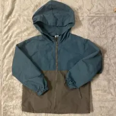 devirock ジャケット 140cm 青・茶色