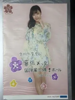 【美品】ひなフェス 2017 日替わりA5ワイドサイズ生写真 小田さくら