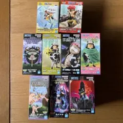 ワンピース　メガワールドコレクタブルフィギュア 9点セット
