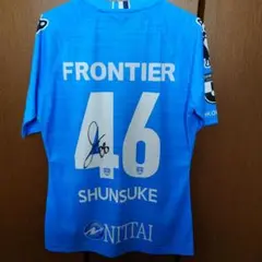 横浜FC ユニフォーム 25 中村俊輔 サイン入り 未使用 タグ付き - メルカリ