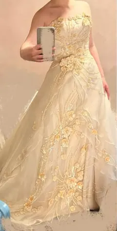 Aライン　パーティードレス