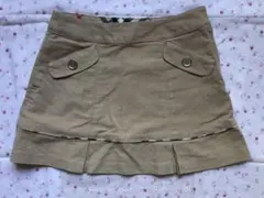 お値下げ！バーバリー　スカート　110㎝