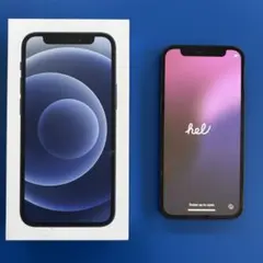 【バッテリー非純正】Apple iPhone 12 miniブラック本体ジャンク