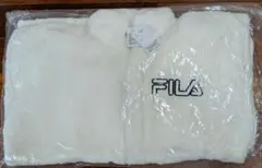 【新品未使用タグ付】　FILA ボアフリースジャケット　ホワイト