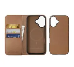 iPhone16 ケース 手帳型 (本革)
