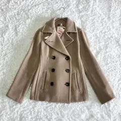 組曲 クミキョク ピーコート カシミヤ ヘリンボーン M