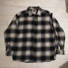 ユニクロ チェックシャツ xl