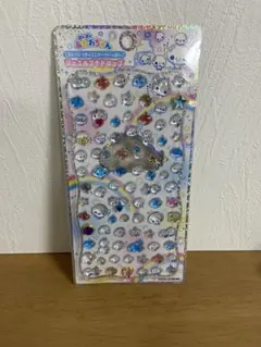 ストーンつきジュエルプチドロップシール ぷくぷくあわわちゃん