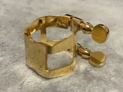 アルトサックス？ リガチャー ウッドストーン金メッキ メタル用 6番