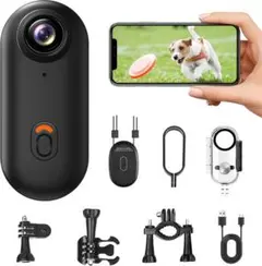 1080Pアクションカメラ 小型ウェアラブルVlogビデオカメラ