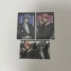 にじさんじ ぎゃうるふ チェキ 赤城ウェン 小柳ロウ