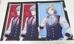うたプリ×ココス クリアファイル蘭丸＆カミュ 3枚セット