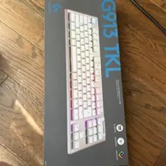 Logitech G913 TKL ホワイト メカニカルキーボード