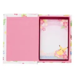 ポケモンセンター♥ピカチュウ♡トロピカルスウィート Book型ケース入りメモ♥