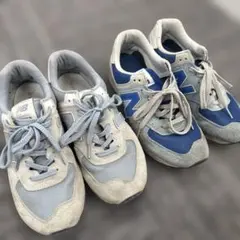 まとめて2足販売　ニューバランス N574 27.5cm