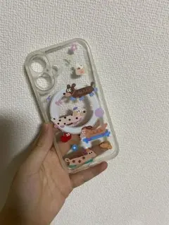 iphone16 ケース 犬