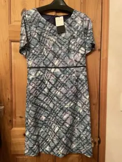 新品未使用品 クードシャンス ワンピース ツイード 膝丈