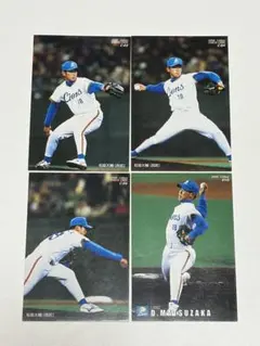 松坂大輔 カルビーカード 4枚セット 2000 西武ライオンズ プロ野球