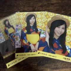 乃木坂46 川端晃菜 生写真 浴衣 2026 コンプ 真夏の全国ツアー 全ツ