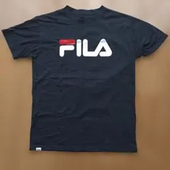 FILA メンズ 半袖Tシャツ ブラック L