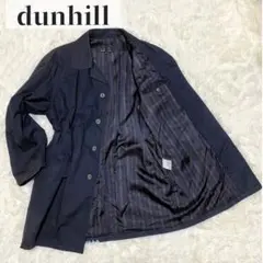 美品　dunhill　ダンヒル トレンチコート 　ステンカラーコート　ブラック 2025年最新】Dunhill ステンカラーコートの人気アイテム - メルカリ