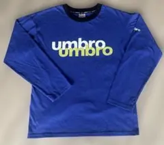 アンブロ 長袖 Tシャツ ロンT UMBRO kids ブルーサッカー160のサムネイル