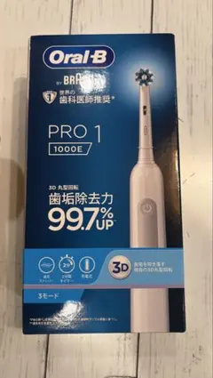 ブラウン　Oral-B PRO 1 1000E 電動歯ブラシ 本体