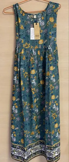 アール・ピー・エス　r.p.s レーヨンプリント ワンピース　rps